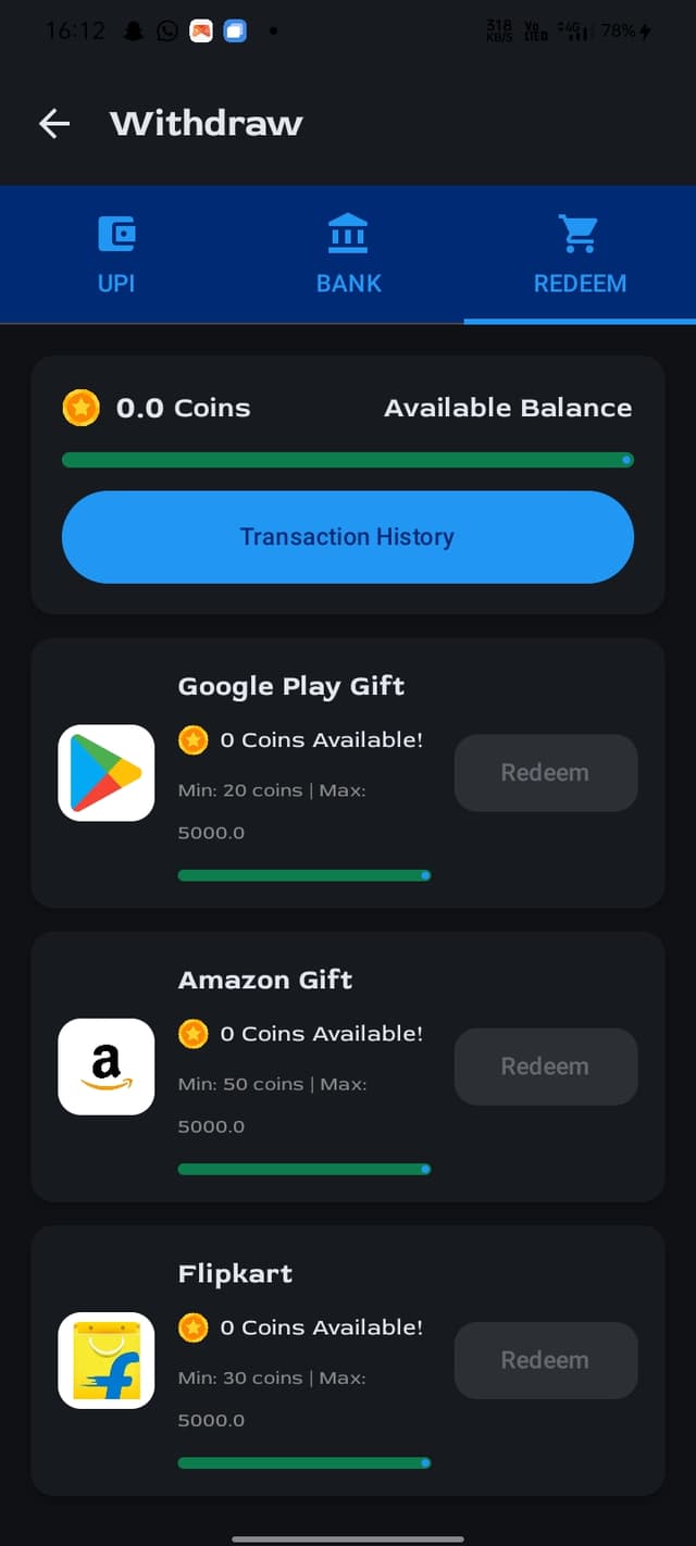App Screenshot 4 - Wallet